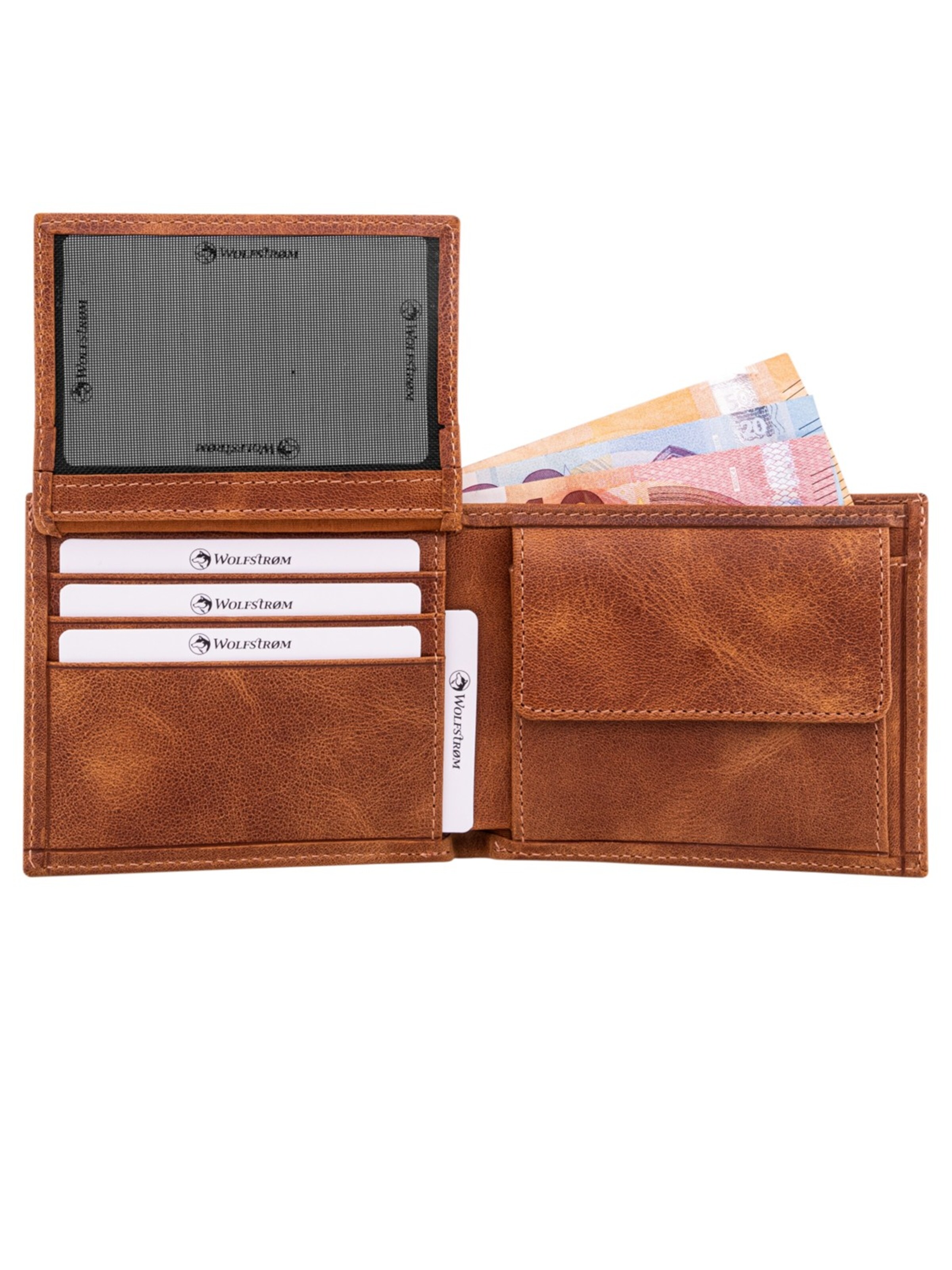 Wolfstrøm Wallet in Brown