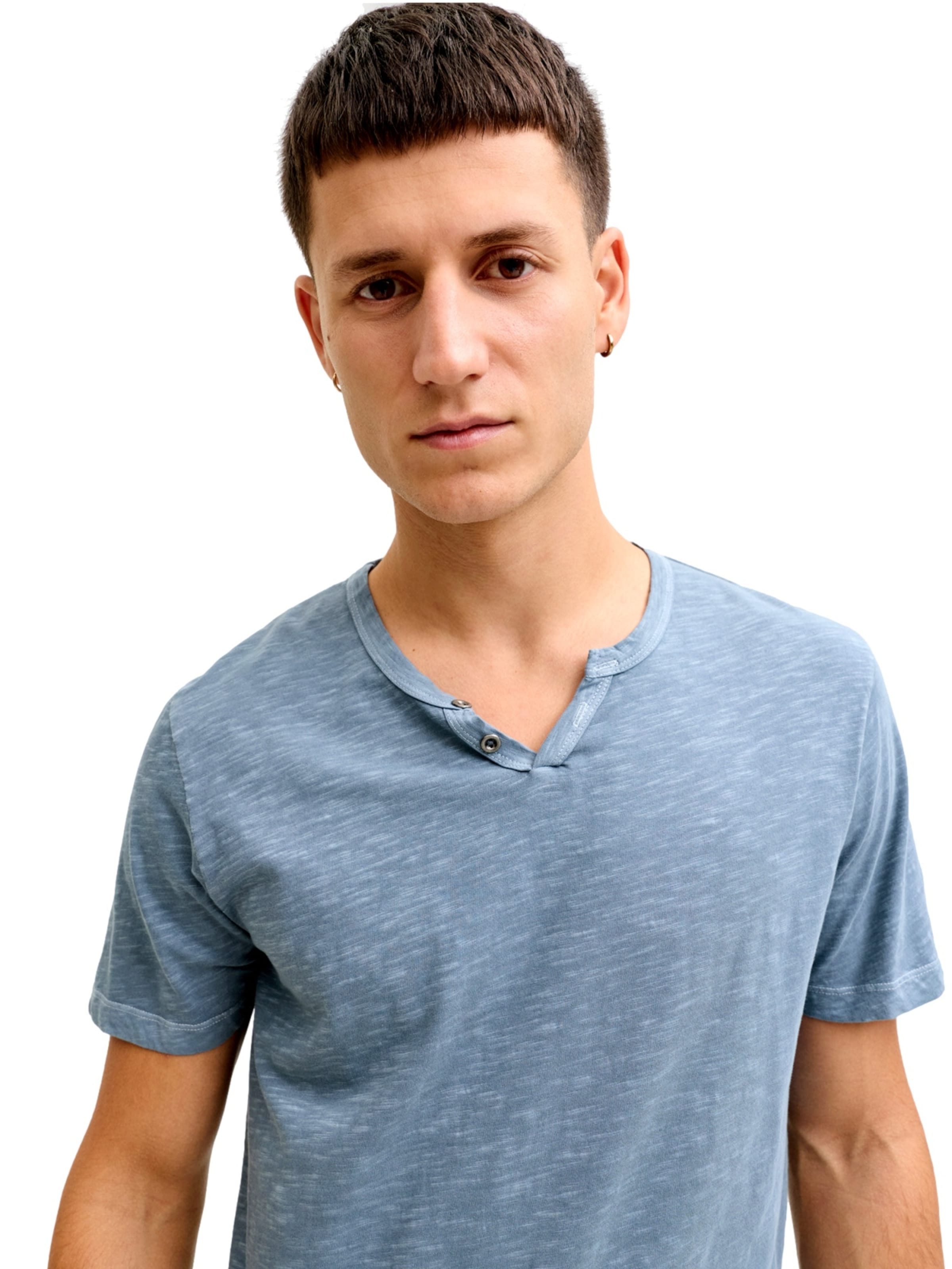 Coupe regular T-Shirt 'JJESplit' JACK & JONES en bleu