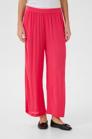 Kaffe Loosefit Byxa 'Dacia' i rosa: framsida
