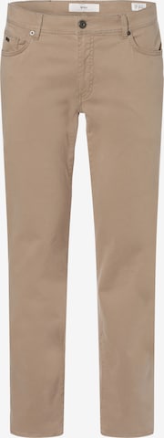 BRAX Regular Pants 'Cadiz' in Beige: front