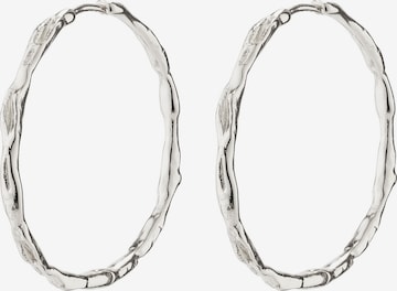 Pilgrim Earrings 'Eddy' in Silver: front