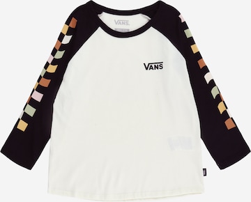 T-Shirt VANS en blanc : devant