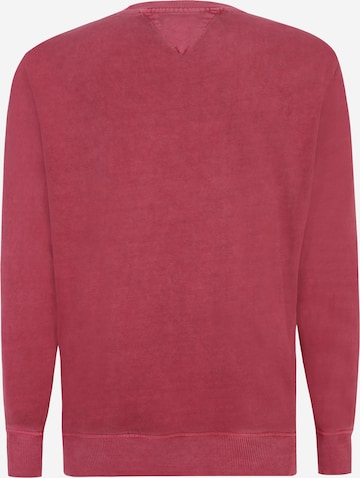 Tommy Jeans Plus - Sweatshirt em vermelho