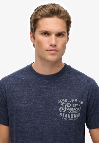 T-Shirt Superdry en bleu
