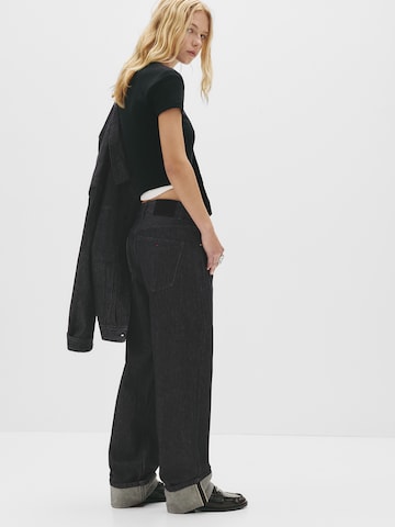 Loosefit Jeans di Pull&Bear in nero