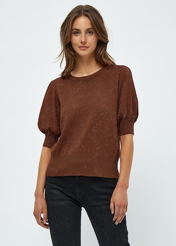 Pullover 'Liv' di minus in marrone: frontale