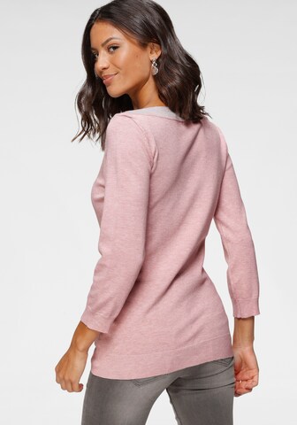 LAURA SCOTT Pullover in Pink