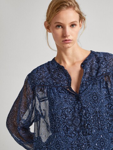 Pepe Jeans Bluse 'CLEMENTINE' in Blau