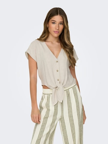 ONLY Blouse 'Siesta' in Beige: front