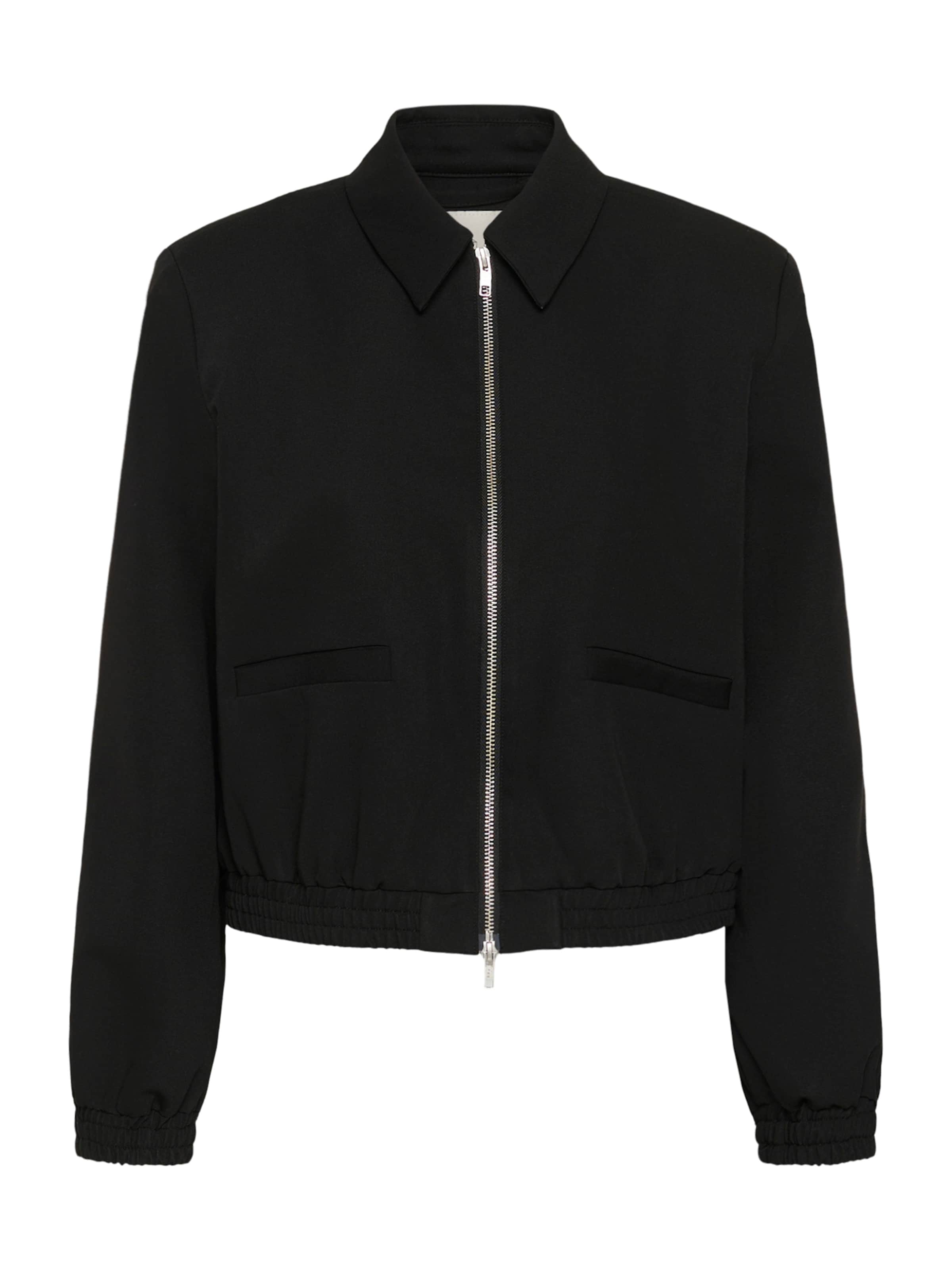 Veste mi-saison 'Sakura' Kaffe en noir : devant