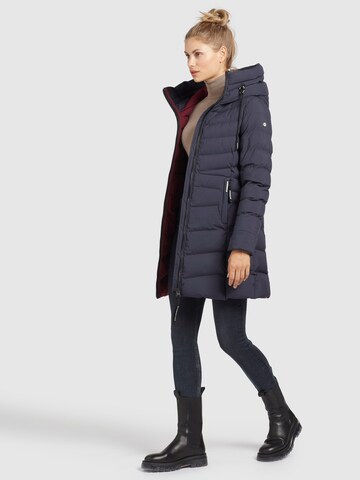 khujo Jacke 'Tuhani' in Blau