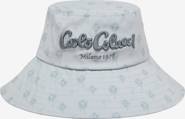 Carlo Colucci Sports Hat 'Depero' in Grey: front