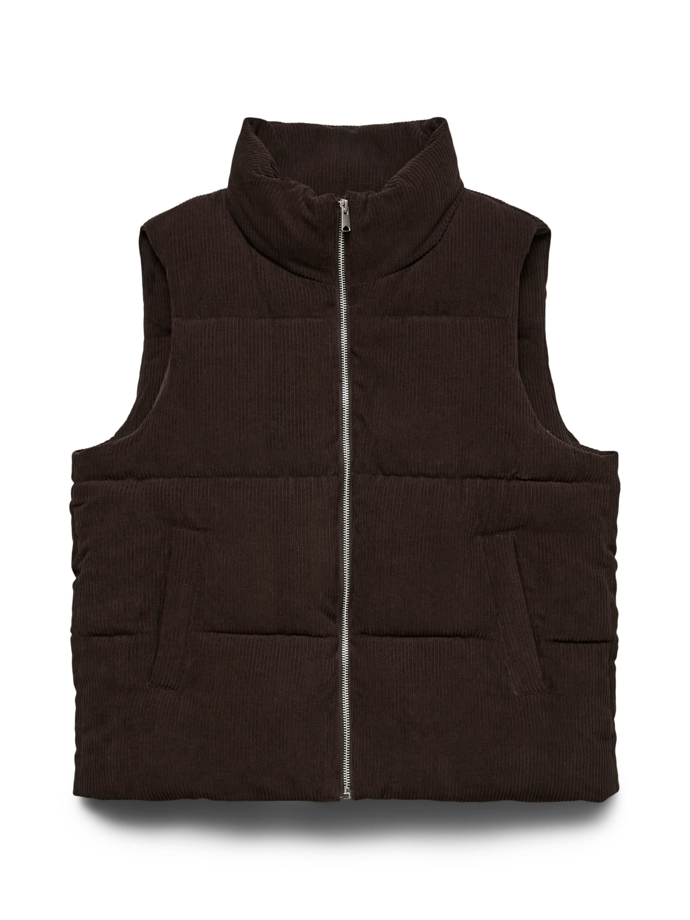Gilet 'VMDEBRA' VERO MODA en marron : devant