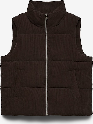 VERO MODA - Chaleco 'VMDEBRA' en marrón: frente