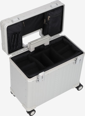 Valise de pilote Aleon en argent