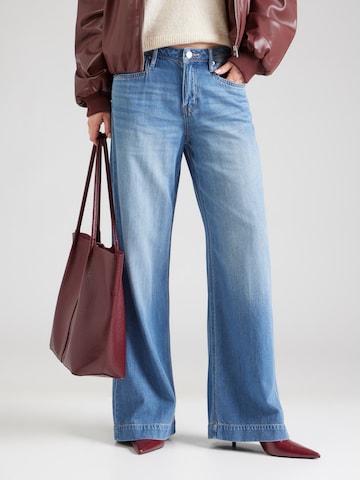 s.Oliver Широкий Джинсы 'Suri' в Синий: спереди