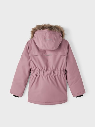 NAME IT Winter Jacket 'Snow10' in Pink