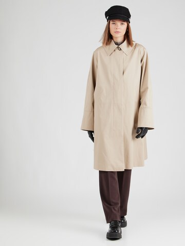 & Other Stories Between-seasons coat in Beige: front
