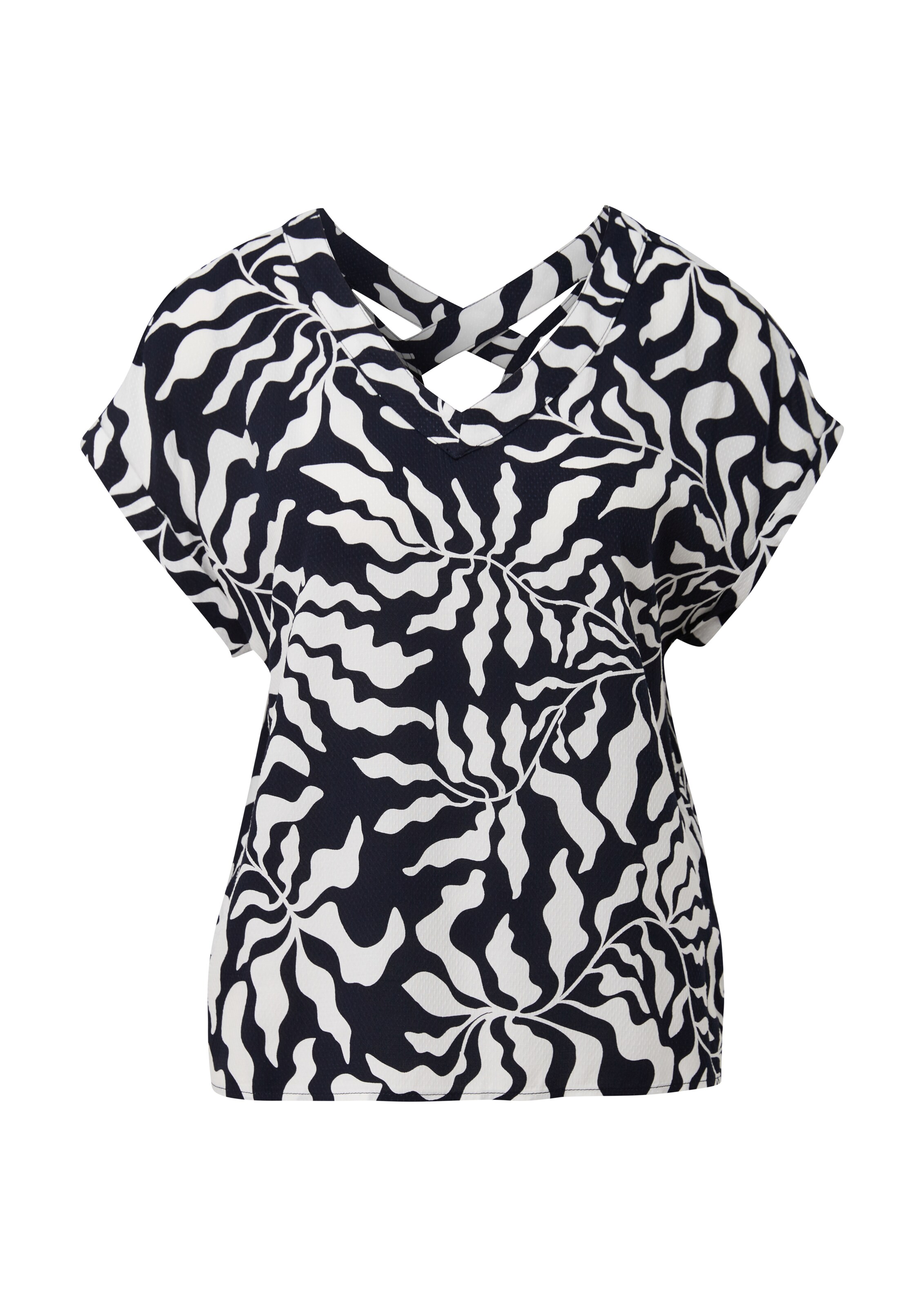 s.Oliver Bluse in Blau: Vorderseite