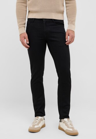 MUSTANG Slimfit Jeans 'Oregon' in Schwarz: Vorderseite