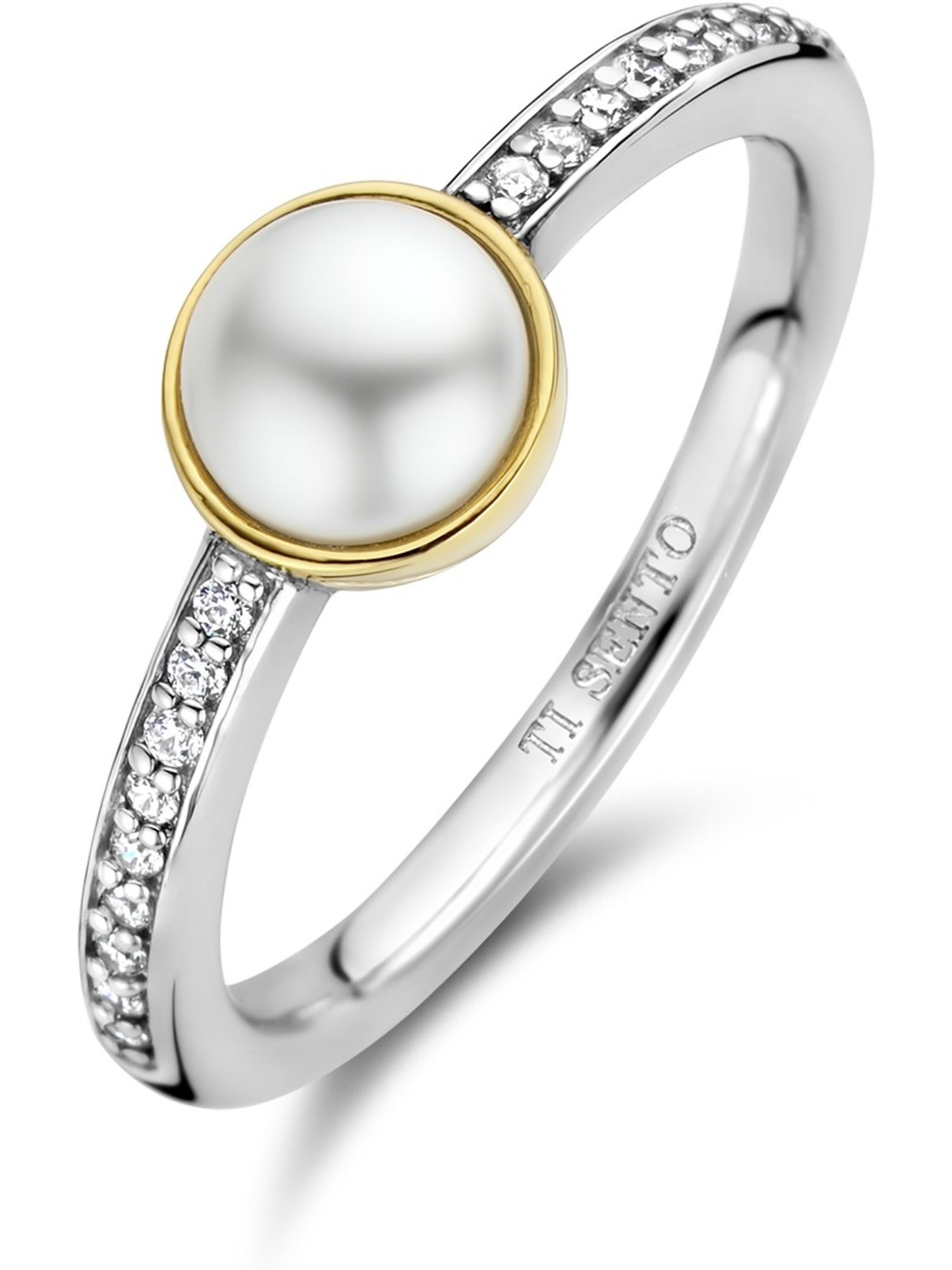 Ti Sento Milano Ring in Silber: Vorderseite