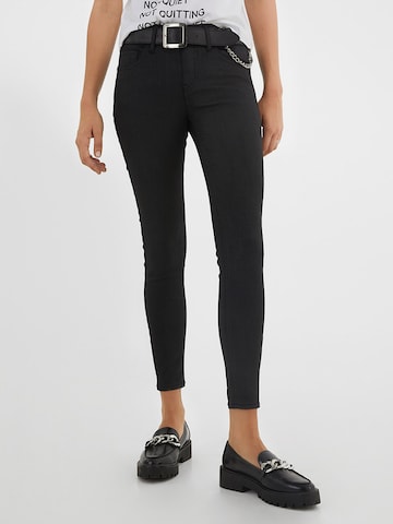 Young Poets Skinny Jeans 'Ania' in Black: front