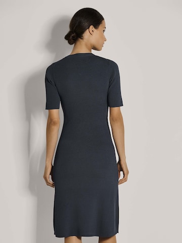 Robes en maille MADELEINE en bleu