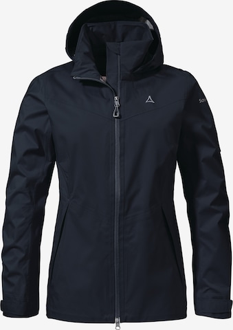 Veste outdoor 'Aiplspitz' Schöffel en bleu : devant