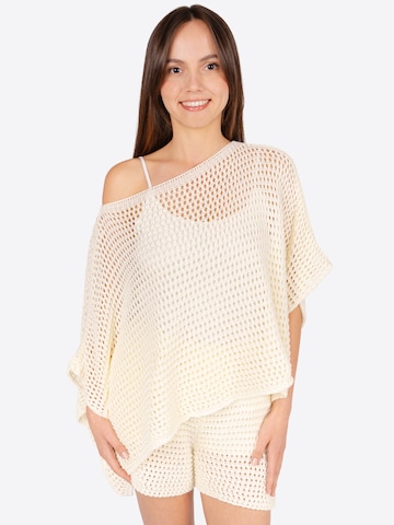 Pull-over 'Zuri' Seasons of April en beige : devant