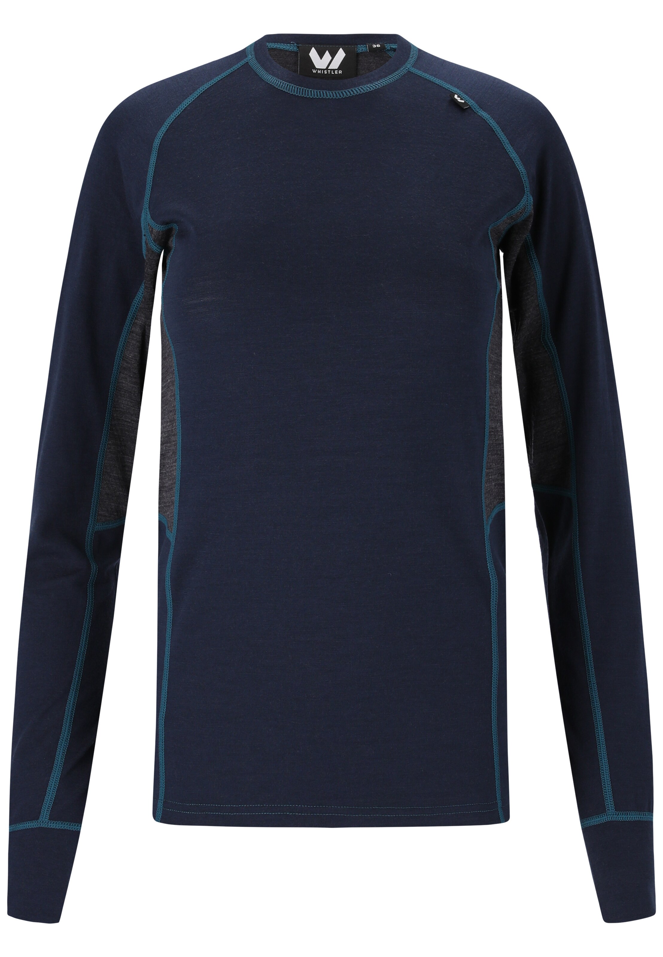 Whistler Funktionsshirt 'Lapas' in Blau: Vorderseite