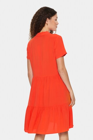 SAINT TROPEZ Kleid 'Eda' in Orange