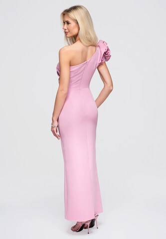 Ombre Evening dress in Pink