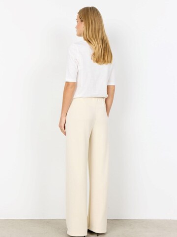 Soyaconcept Regular Trousers 'Soyaconcept Banu265 cream' in White
