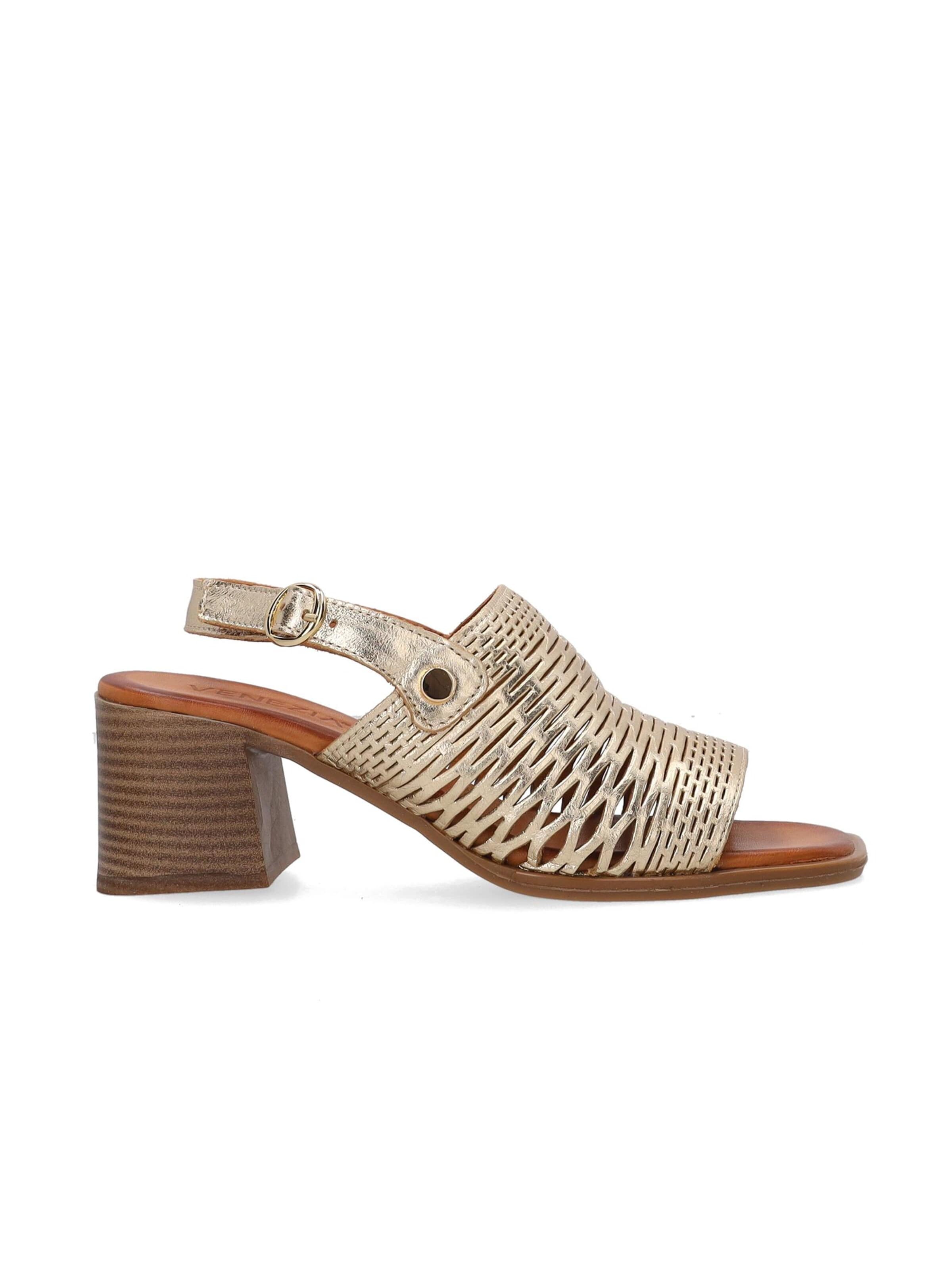 VENEZIA Sandals 'Venezia' in Gold: front