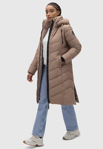 Manteau d’hiver 'Sahnekatzii XIV-1' MARIKOO en beige