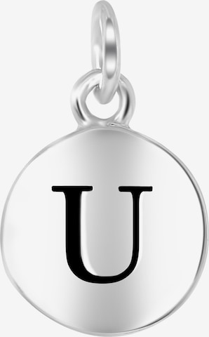 Pendentif Lucardi en argent : devant