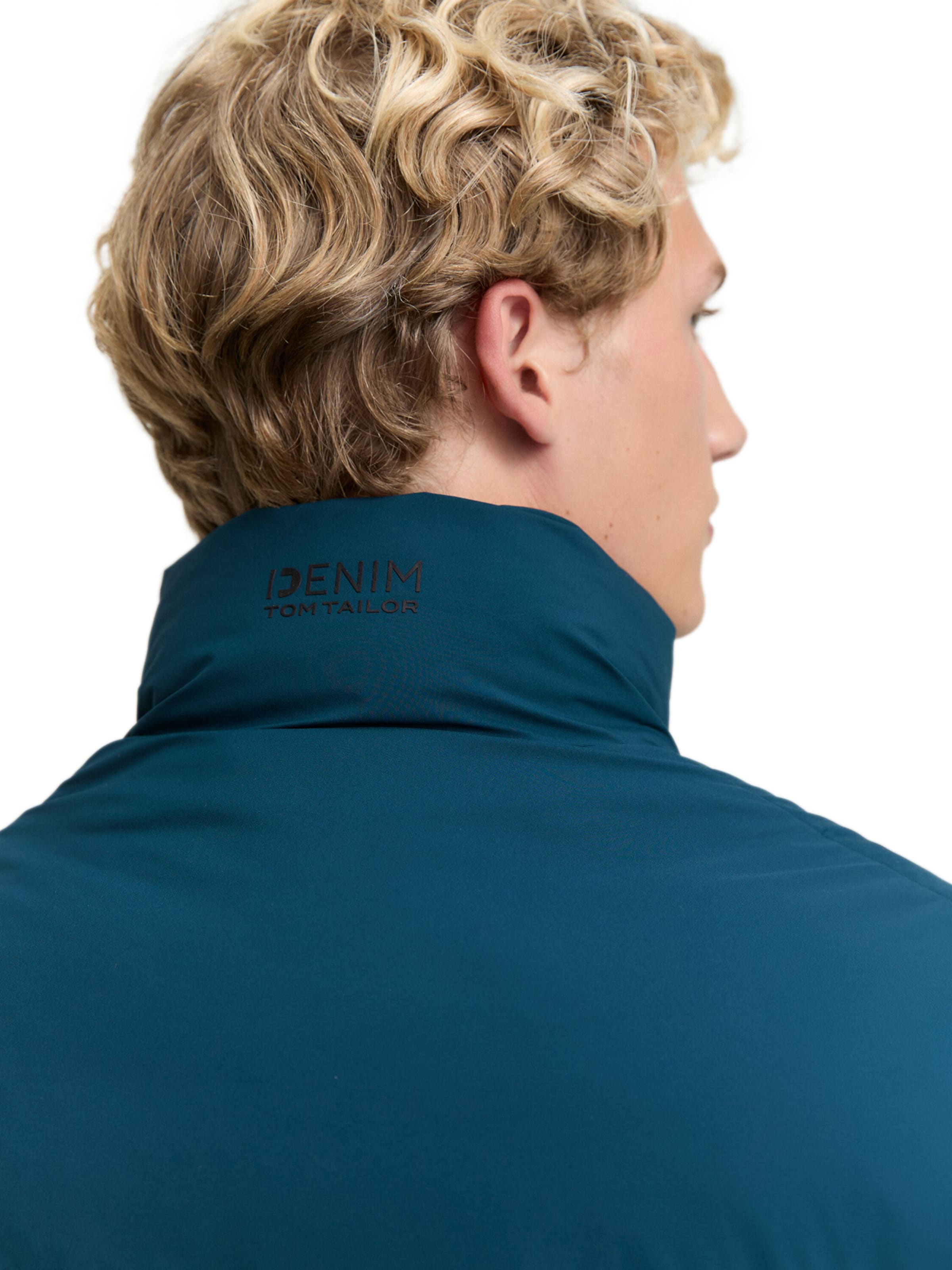 TOM TAILOR DENIM Winter jacket in Green