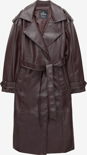 Pull&Bear Välikausitakki värissä burgundin punainen, Tuotenäkymä