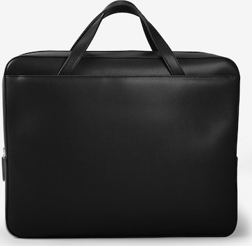 Gretchen Laptop Bag 'Crocus' in Black: front