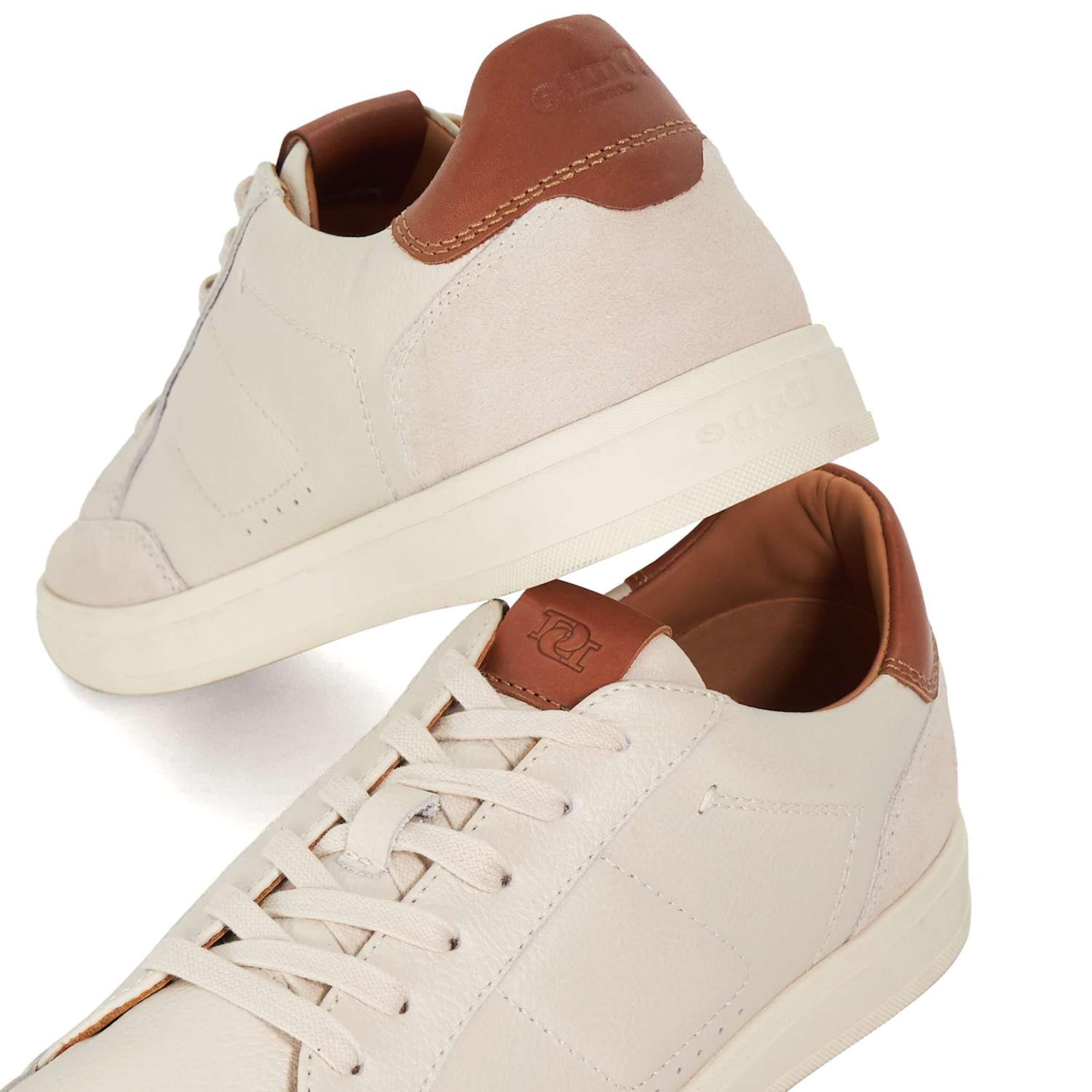 Dune LONDON Sneakers laag 'Tabor' in Wit