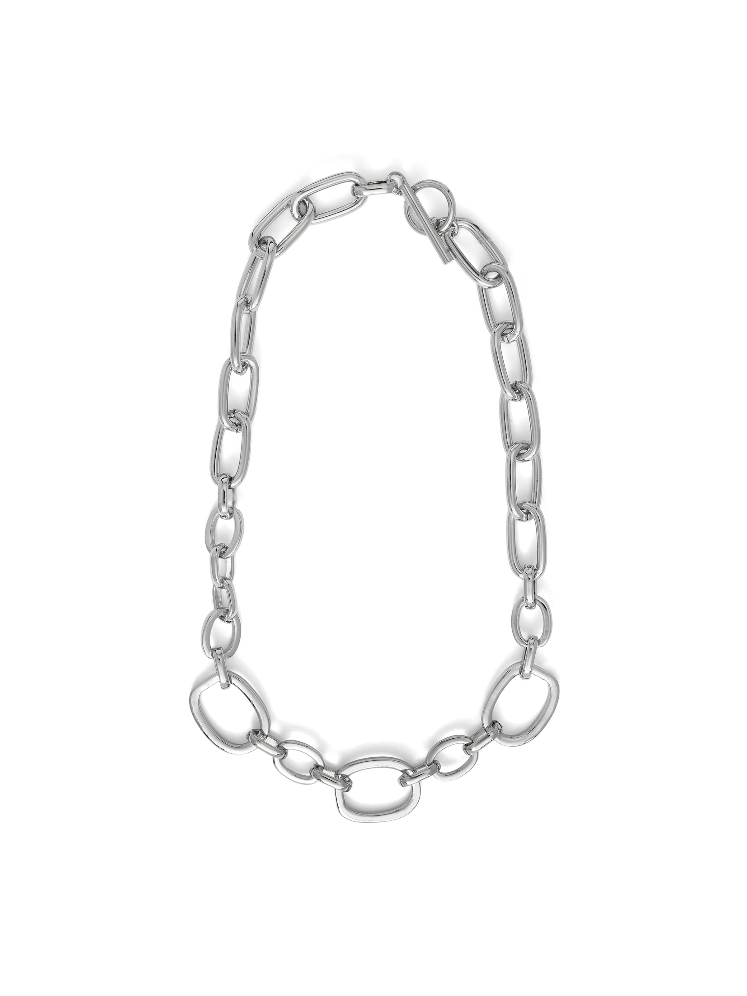 Luxenter Necklace 'Danli' in Silver: front