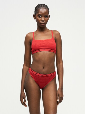 HUGO - Bustier Conjuntos de ropa interior en rojo: frente