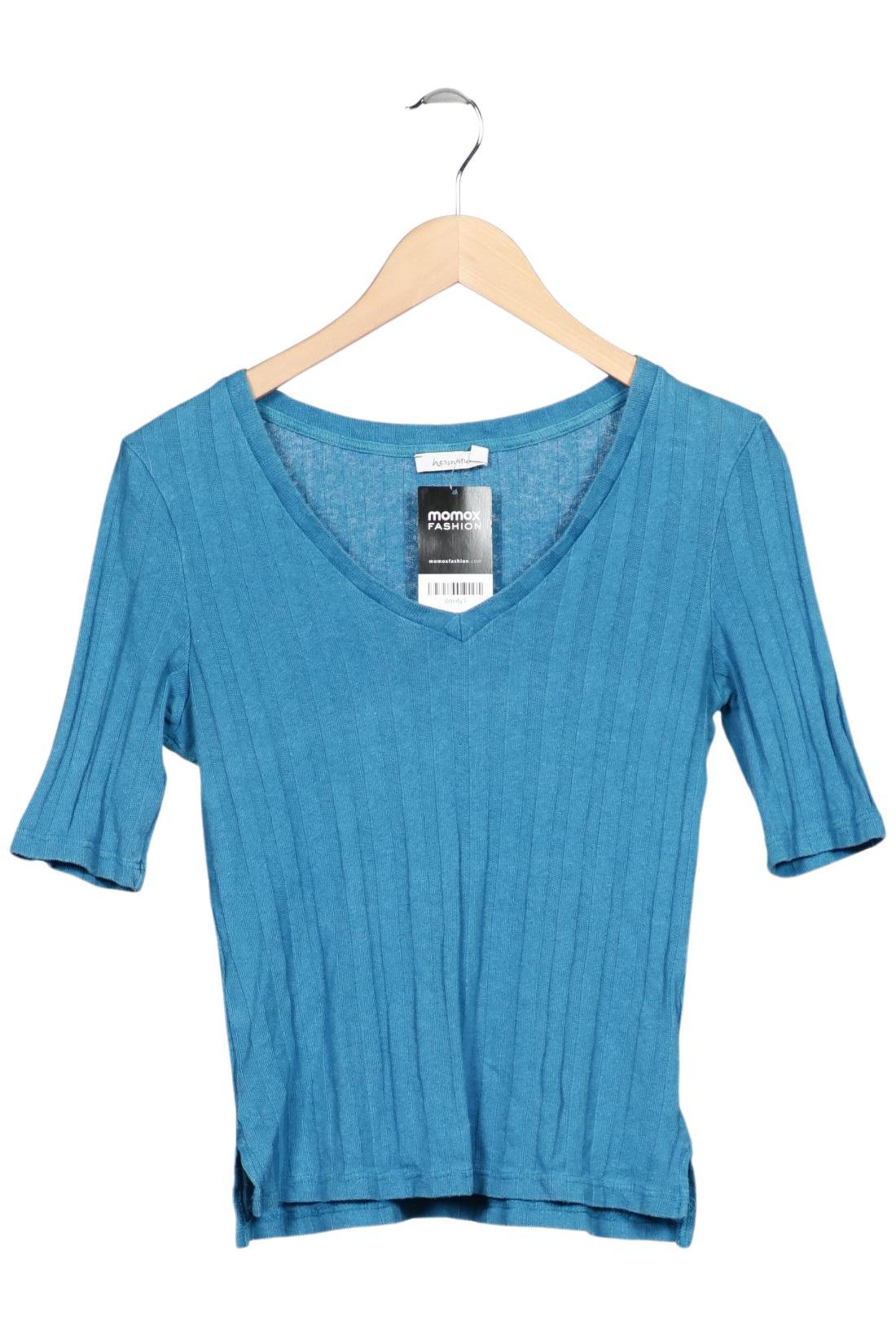 hessnatur Sweater & Cardigan in S in Blue: front