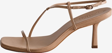 Next Sandaal in Beige: voorkant