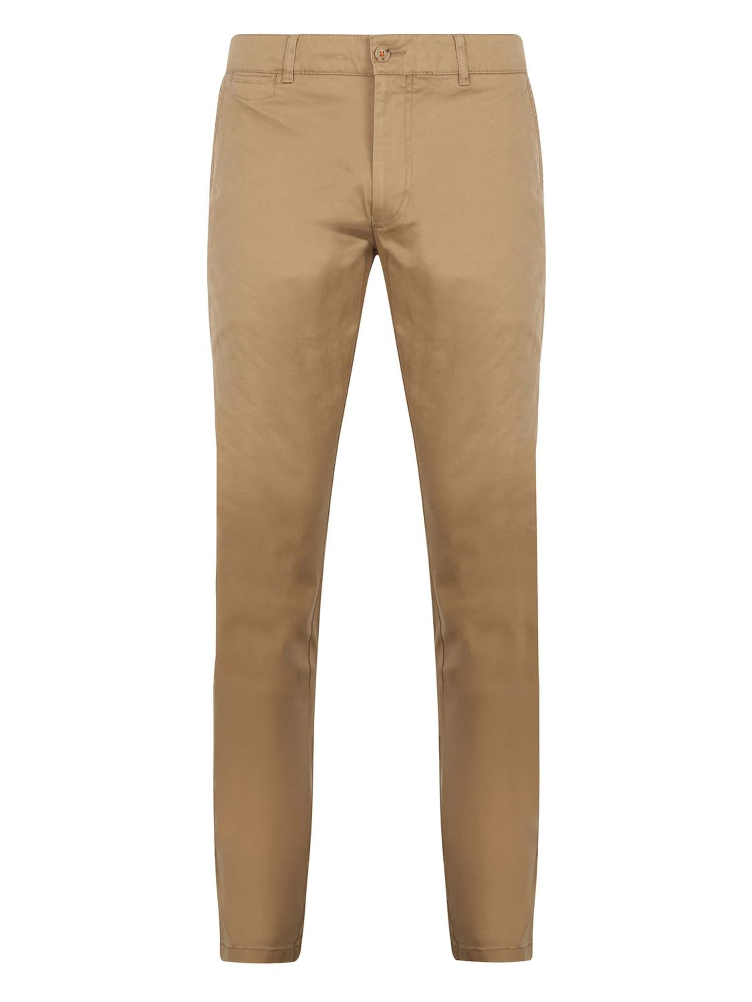 Suitable Chino 'Plato' in Beige: voorkant