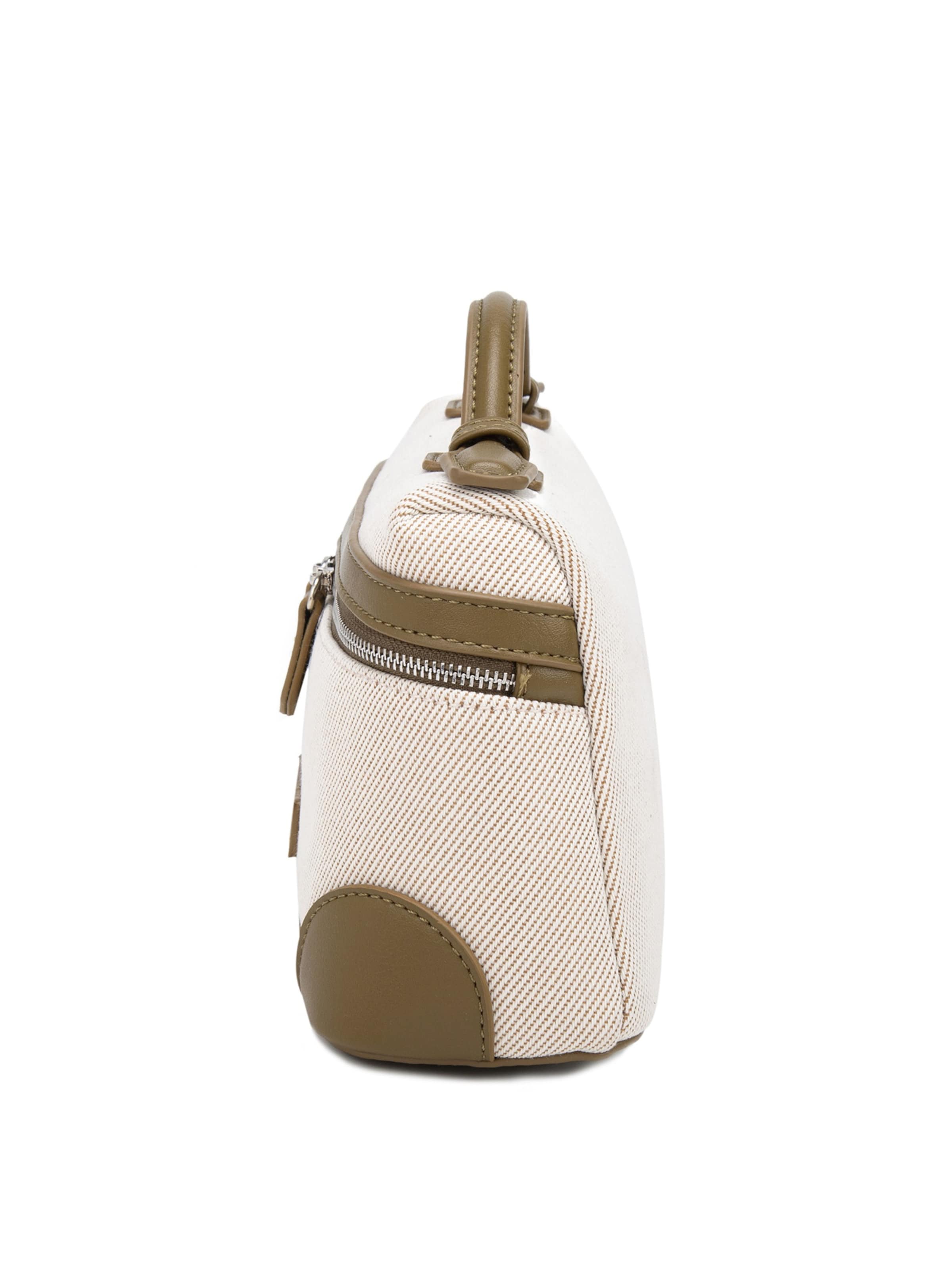 Borsa a tracolla 'Borsa a Mano Strutturata Diana & Co Firenze con Tracolla Regolabile e Dettagli Ecopelle' di Diana&Co. in verde