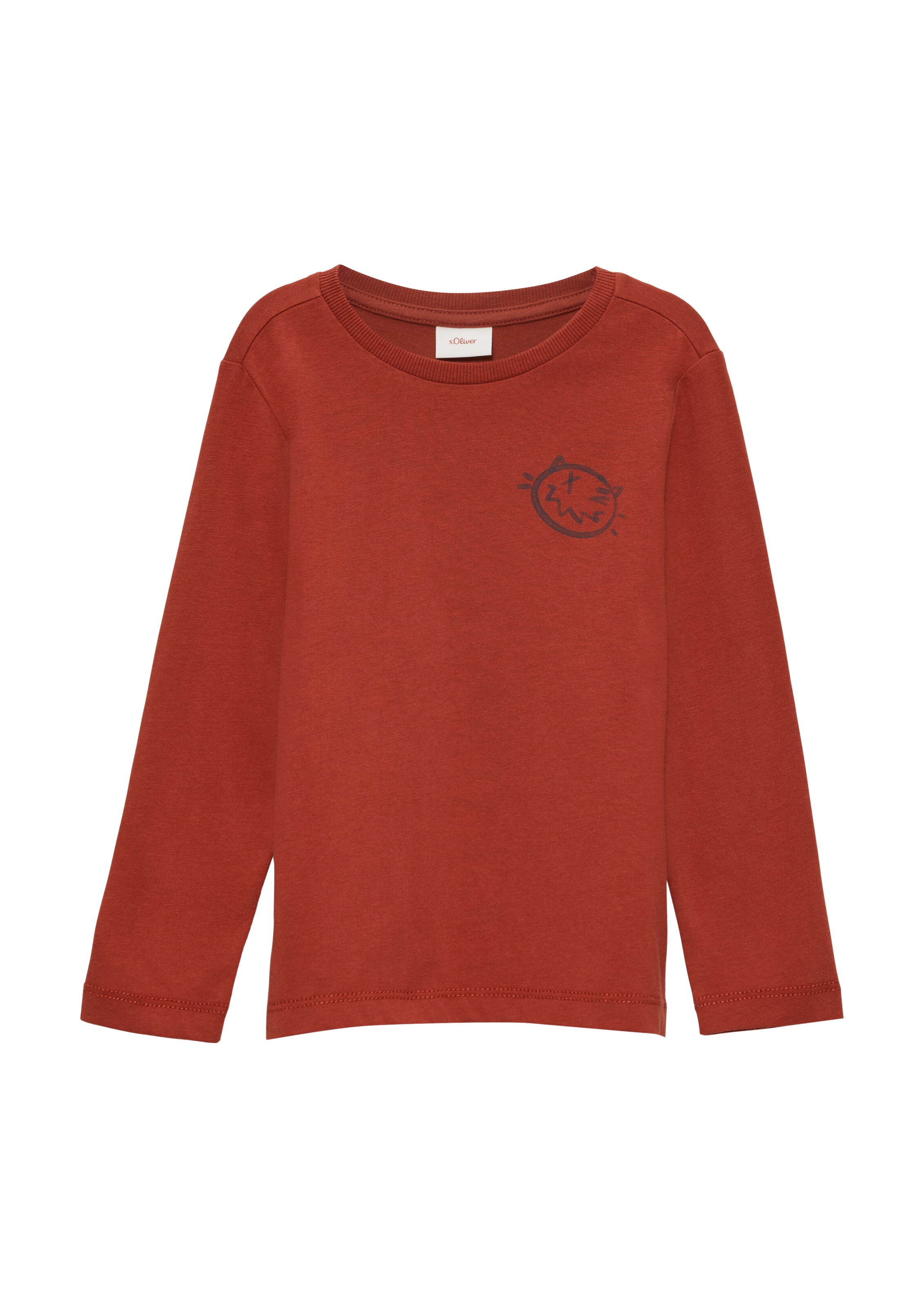 T-Shirt s.Oliver en rouge : devant