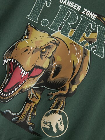 NAME IT Sweatshirt 'NMMJaba Jurassic Park' in Green
