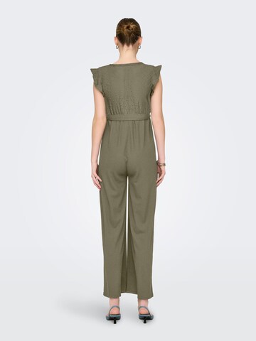 Only Maternity Jumpsuit 'OLMElisa' i grøn