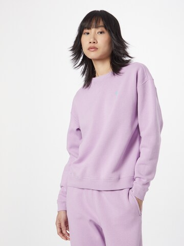 Polo Ralph Lauren Sweatshirt in Purple: front